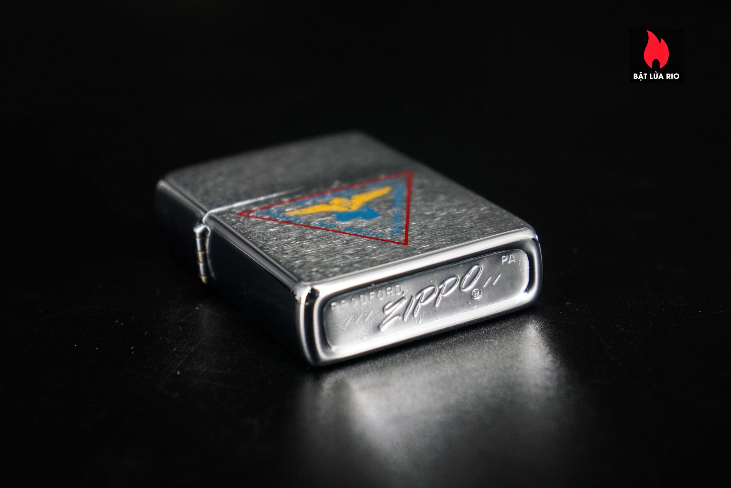 Zippo Xưa 1977 – Nas Meridian Miss. Training Command Naval Air Basic Training 5