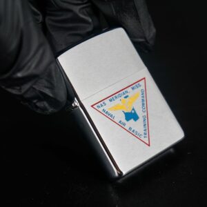 Zippo Xưa 1977 – Nas Meridian Miss. Training Command Naval Air Basic Training 7