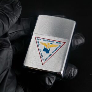 Zippo Xưa 1977 – Nas Meridian Miss. Training Command Naval Air Basic Training 9