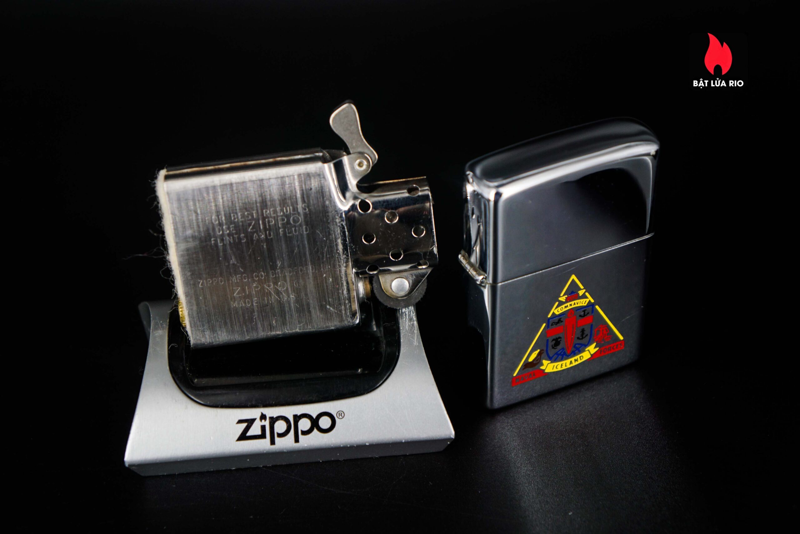 Zippo Xưa 1977 – Naval Forces Iceland 9 Zippo Xưa 1977 – Naval Forces Iceland 5