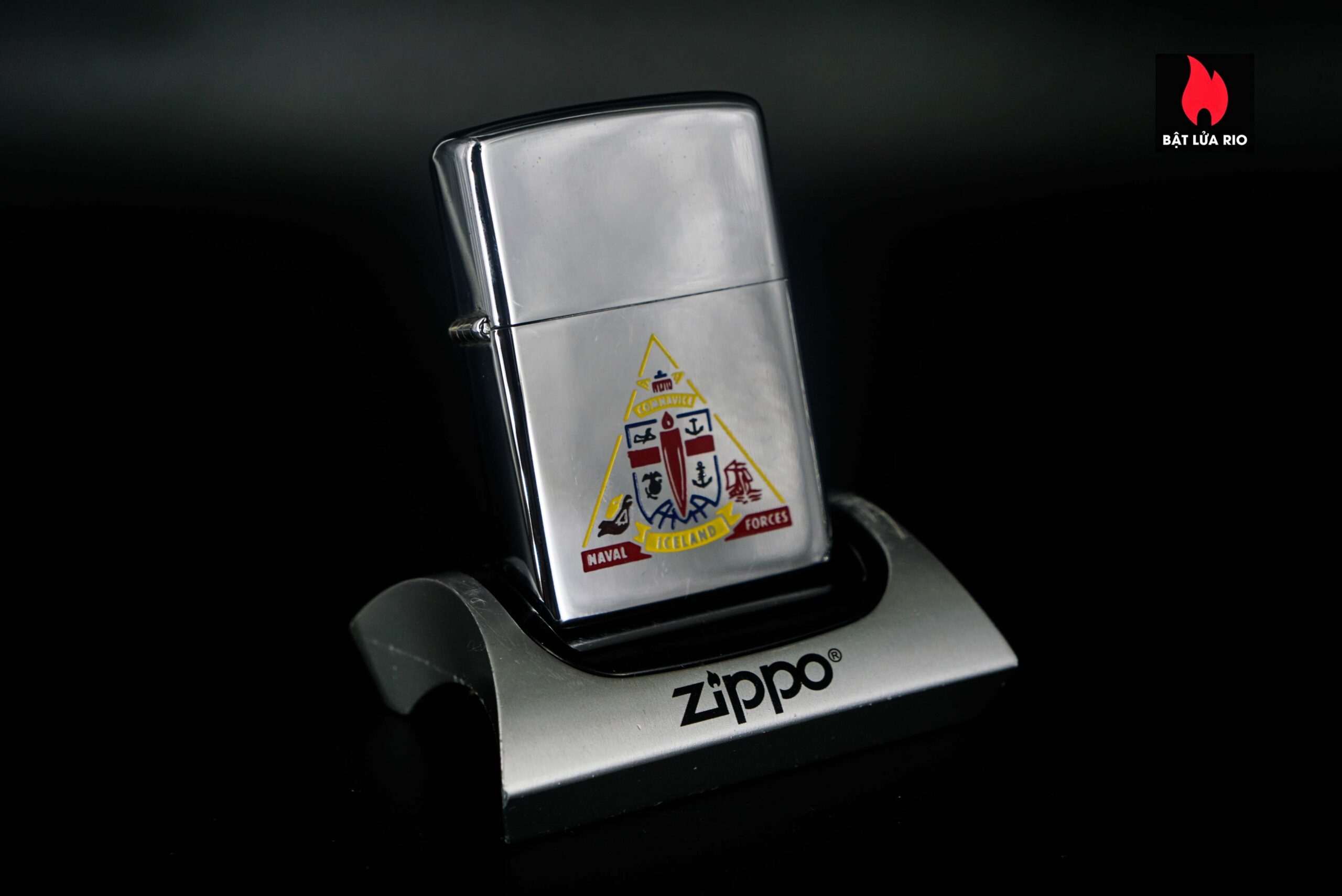 Zippo Xưa 1977 – Naval Forces Iceland 1 Zippo Xưa 1977 – Naval Forces Iceland