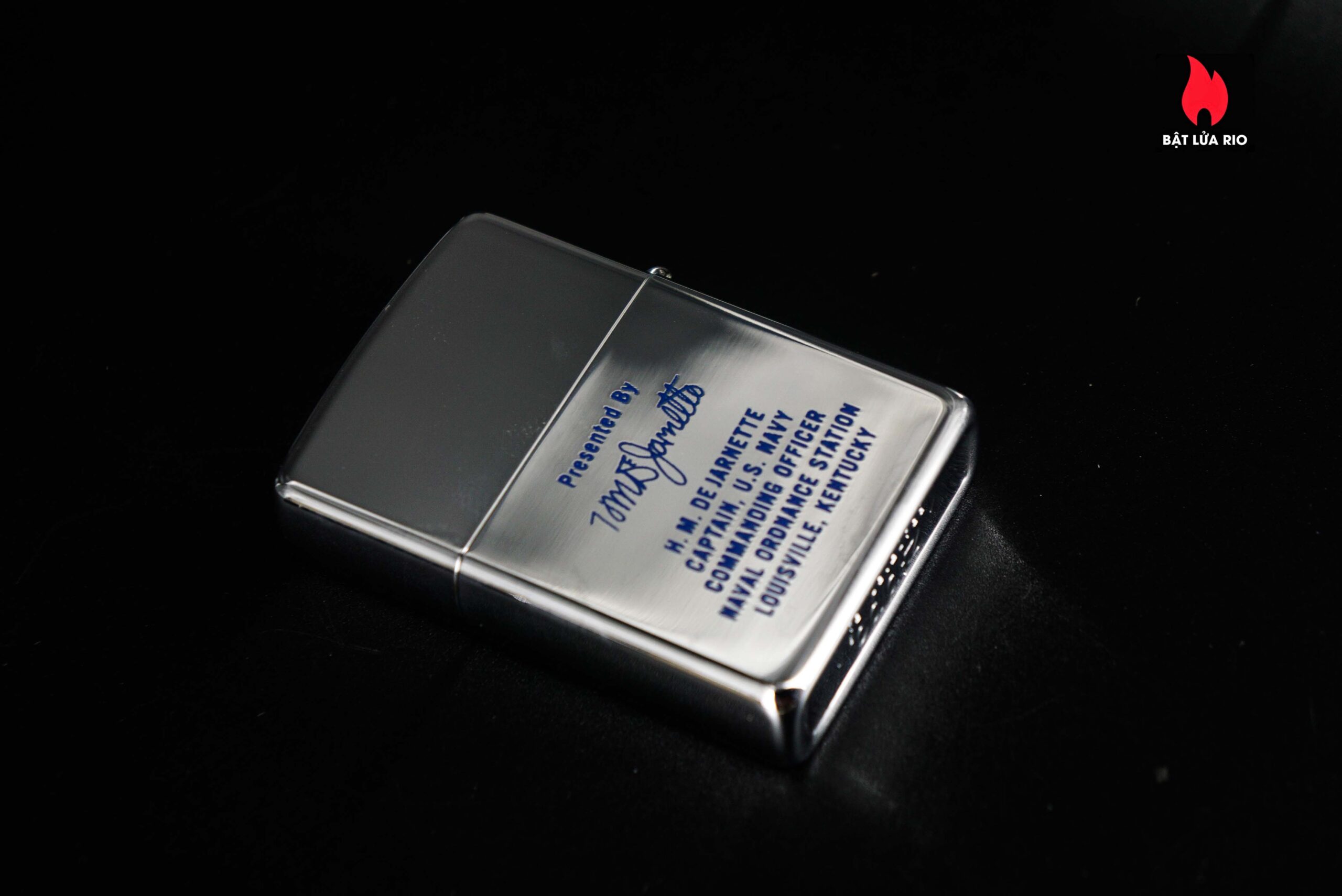 Zippo Xưa 1980 – Naval Ordnance Station Louisville 7