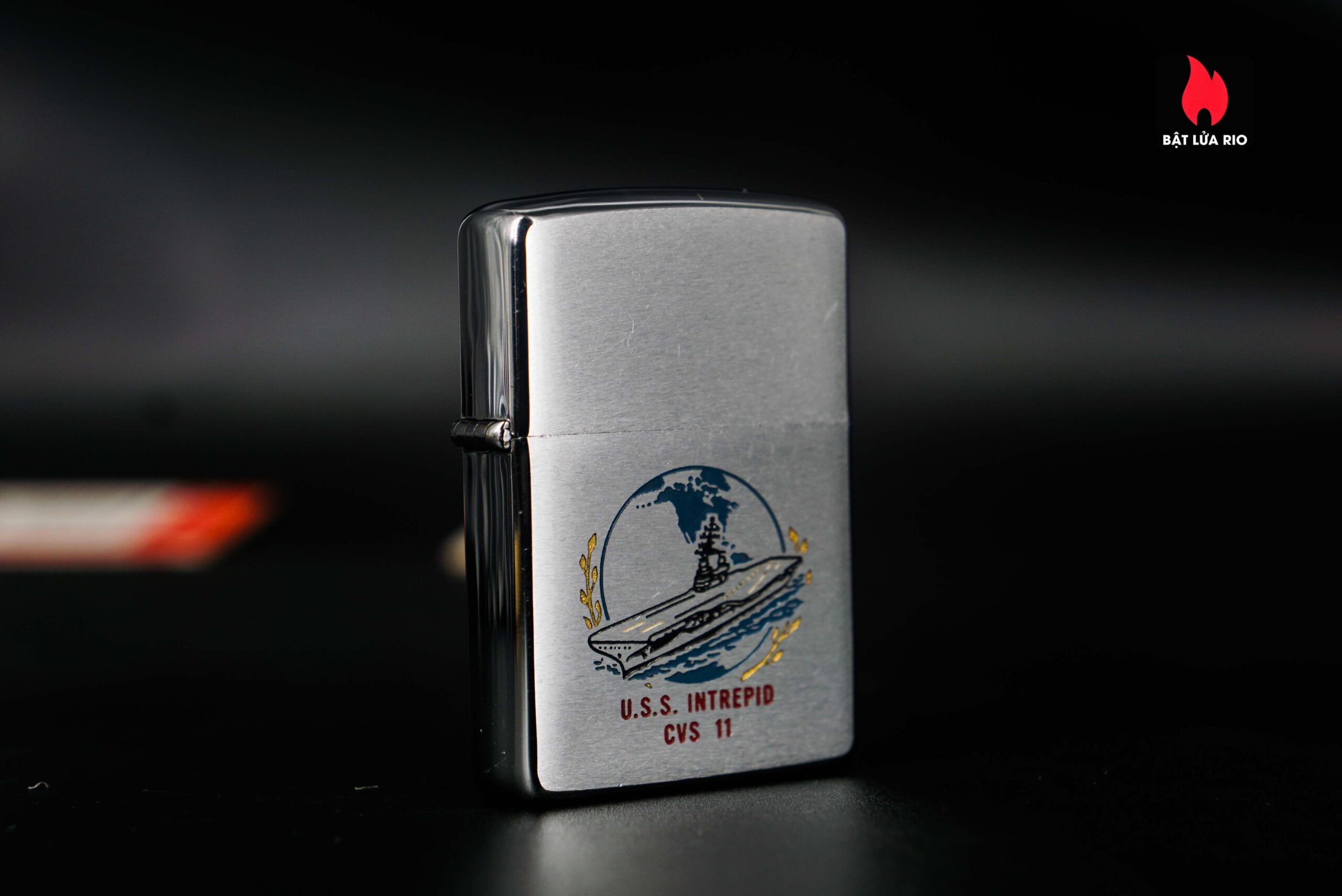 Zippo Xưa 1964 – USS Intrepid CV-11 – Cũ 15