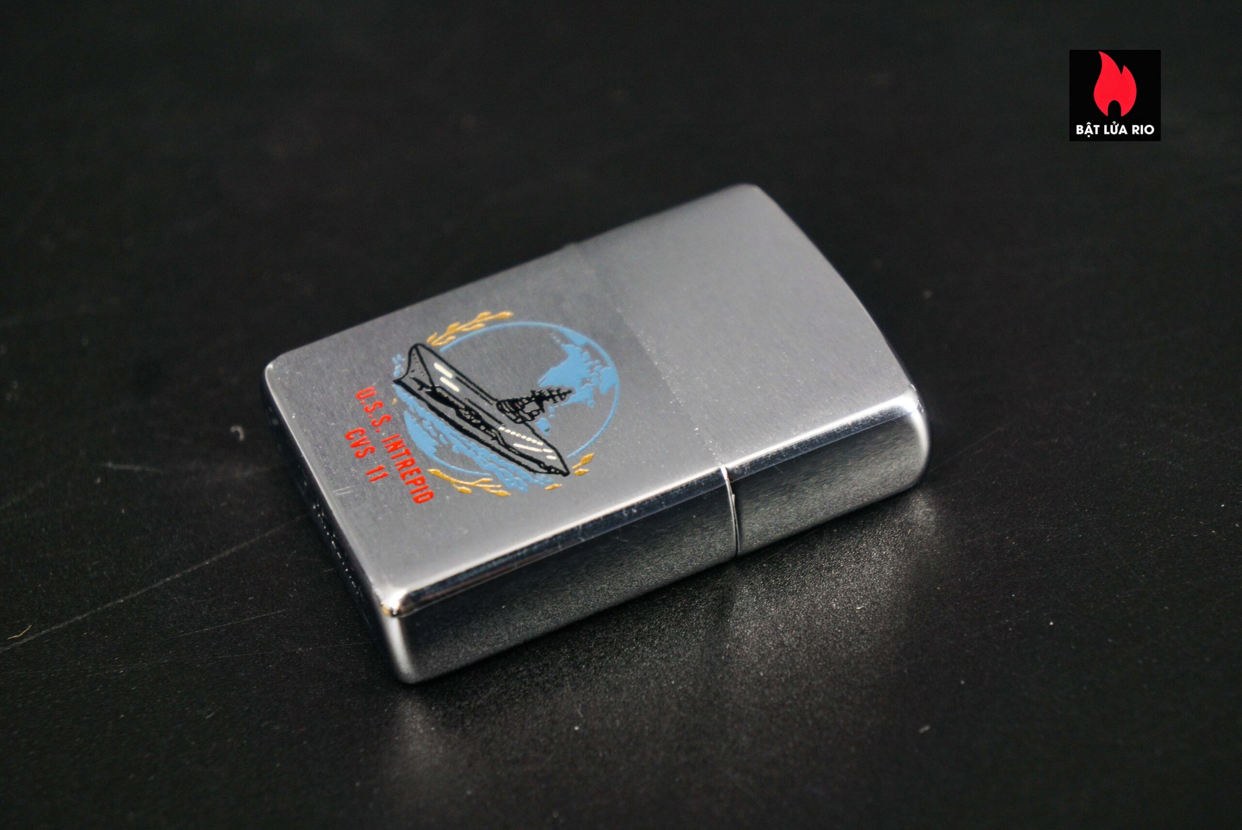 Zippo Xưa 1964 – USS Intrepid CV-11 – Cũ 3