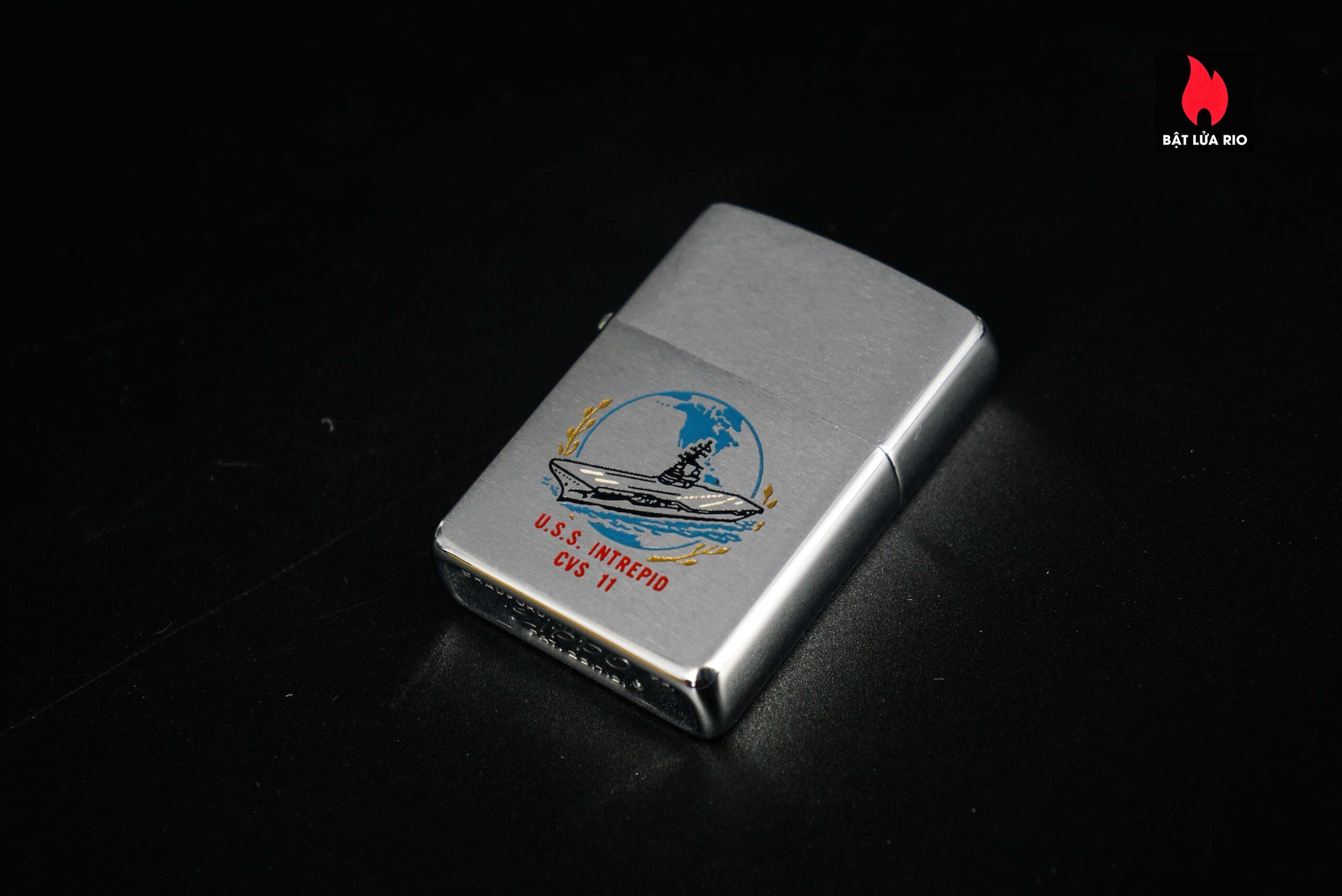 Zippo Xưa 1964 – USS Intrepid CV-11 – Cũ 5