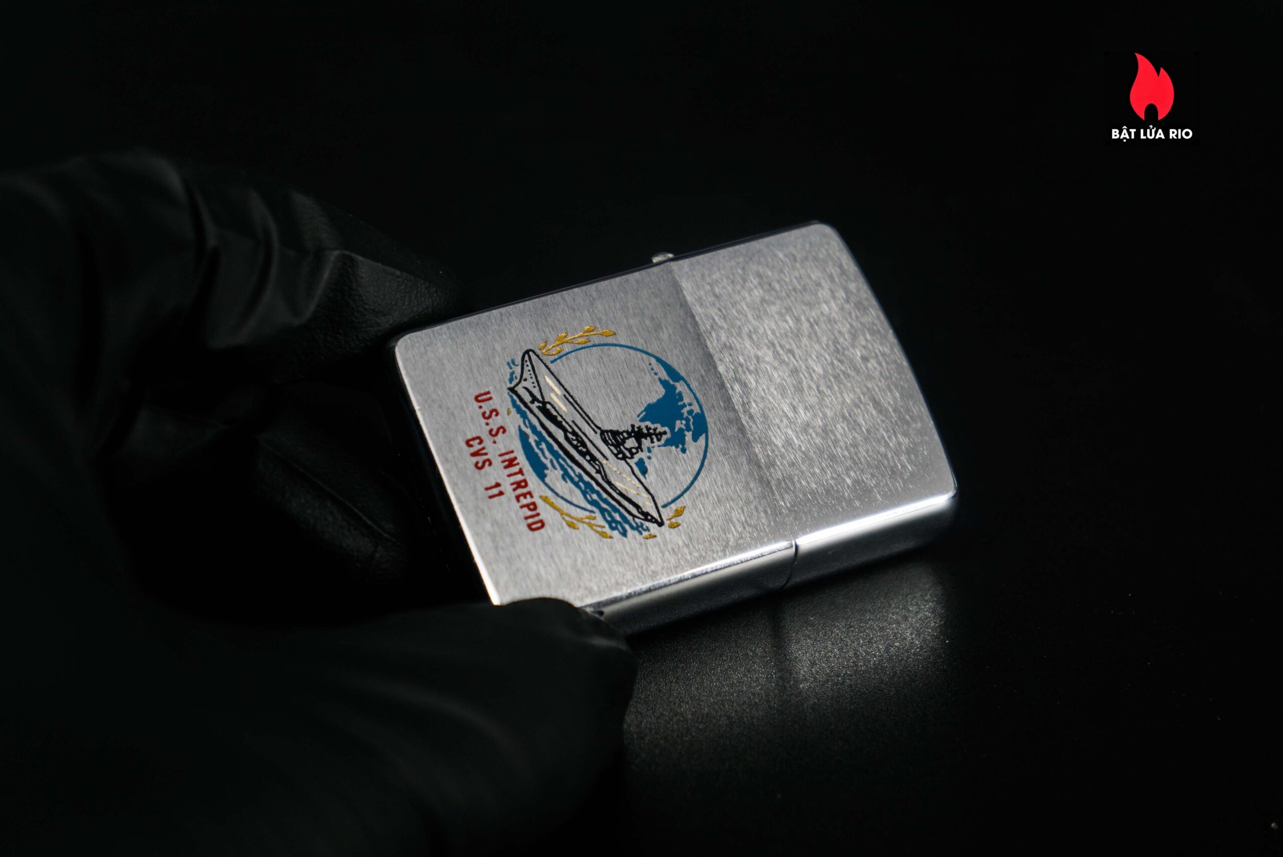 Zippo Xưa 1964 – USS Intrepid CV-11 – Cũ 6