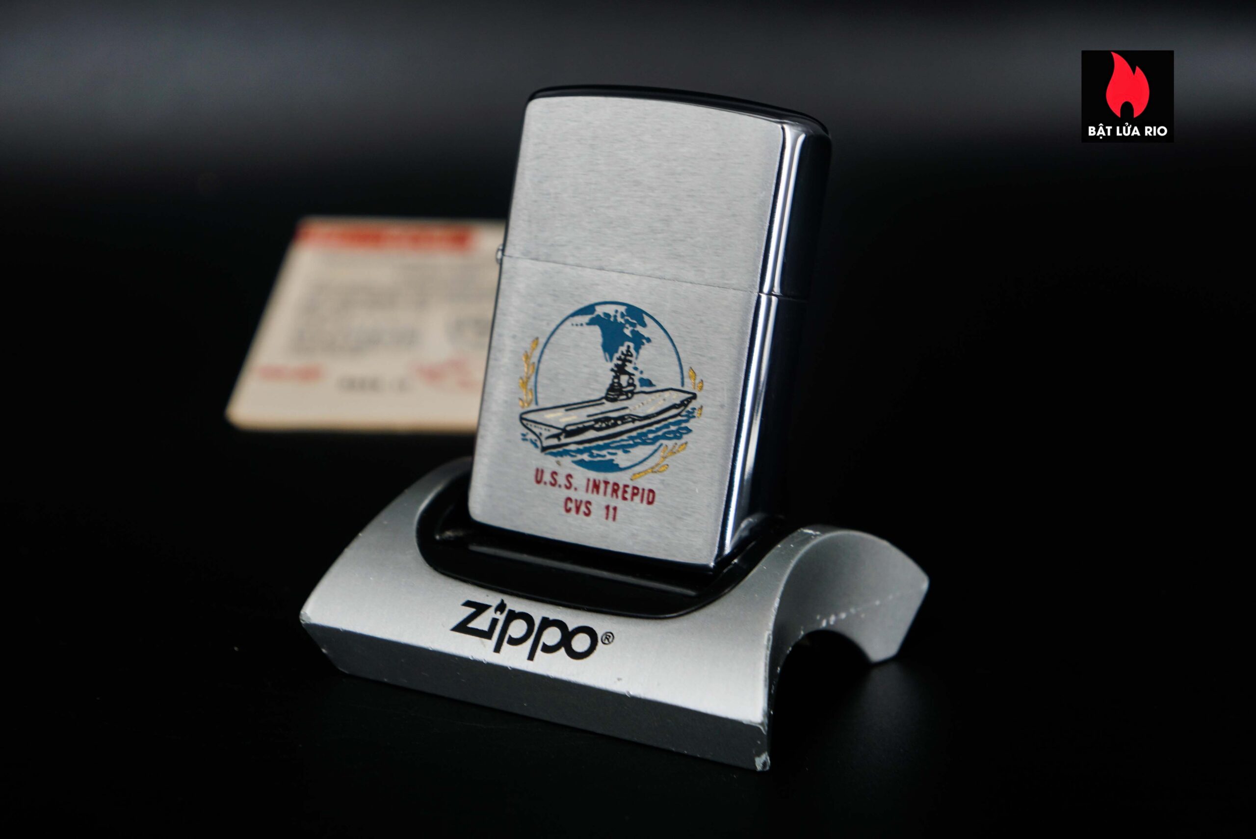 Zippo Xưa 1964 – USS Intrepid CV-11 – Cũ 8