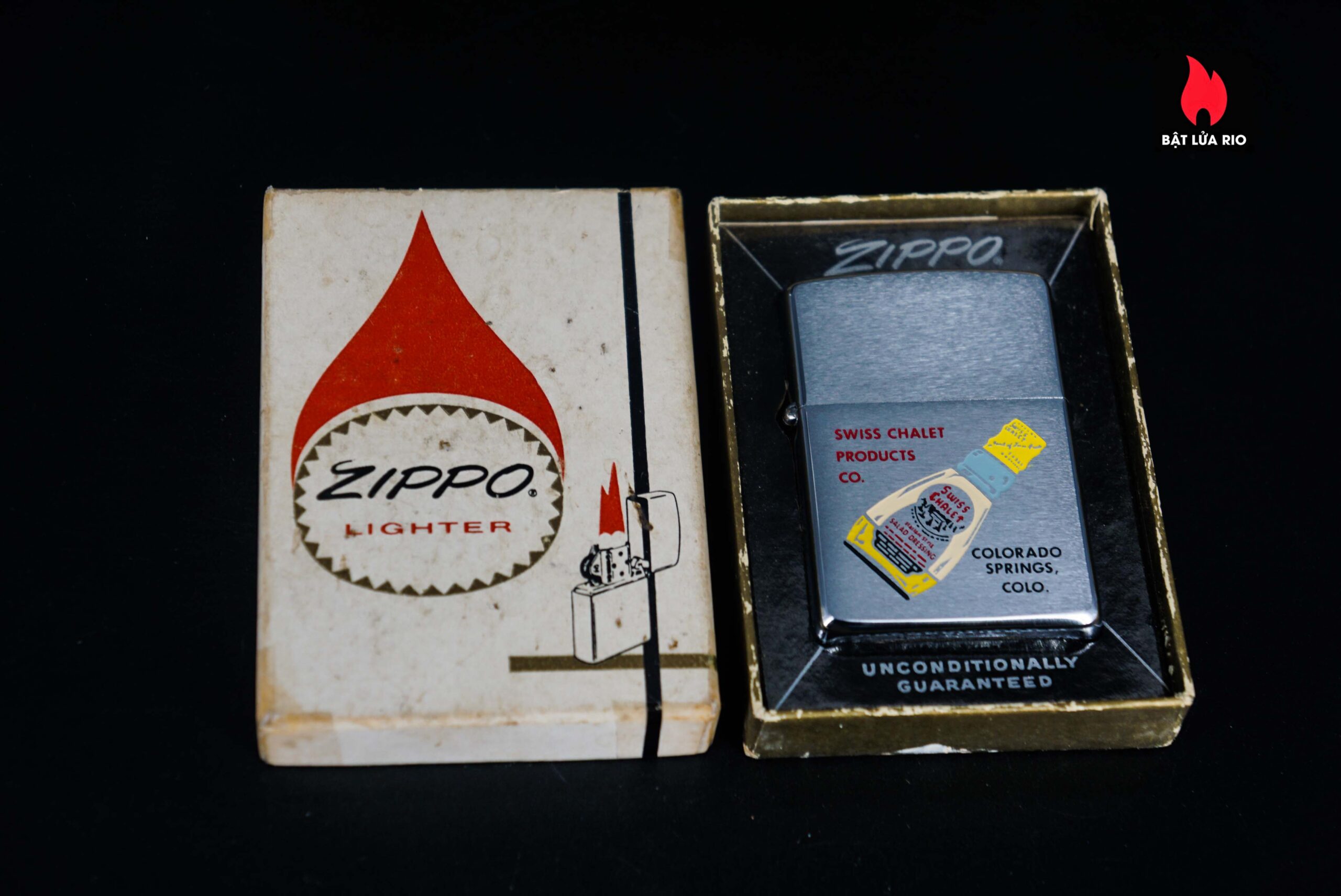 Zippo Xưa 1965 – Swiss Chalet Products Co 1