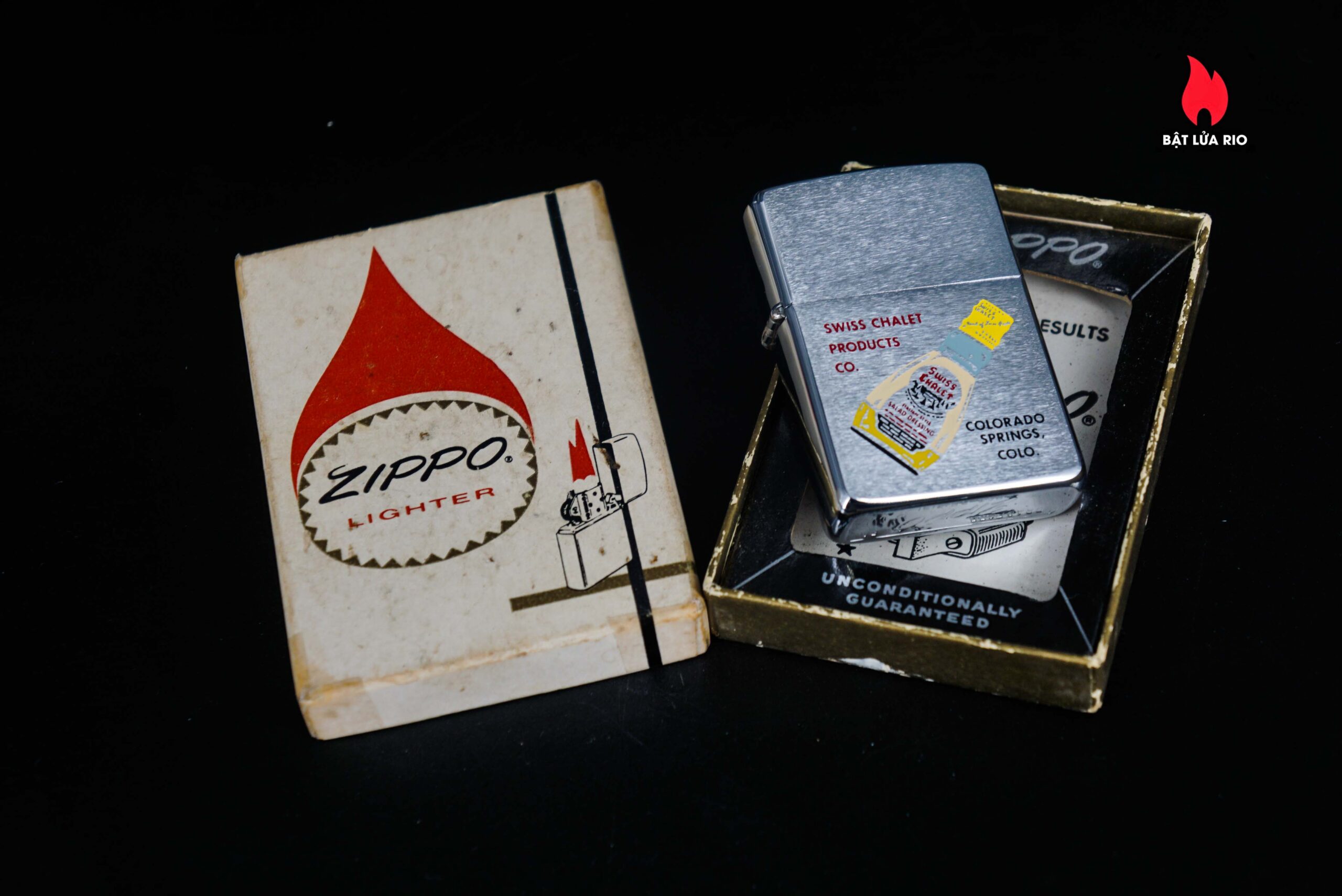 Zippo Xưa 1965 – Swiss Chalet Products Co 2