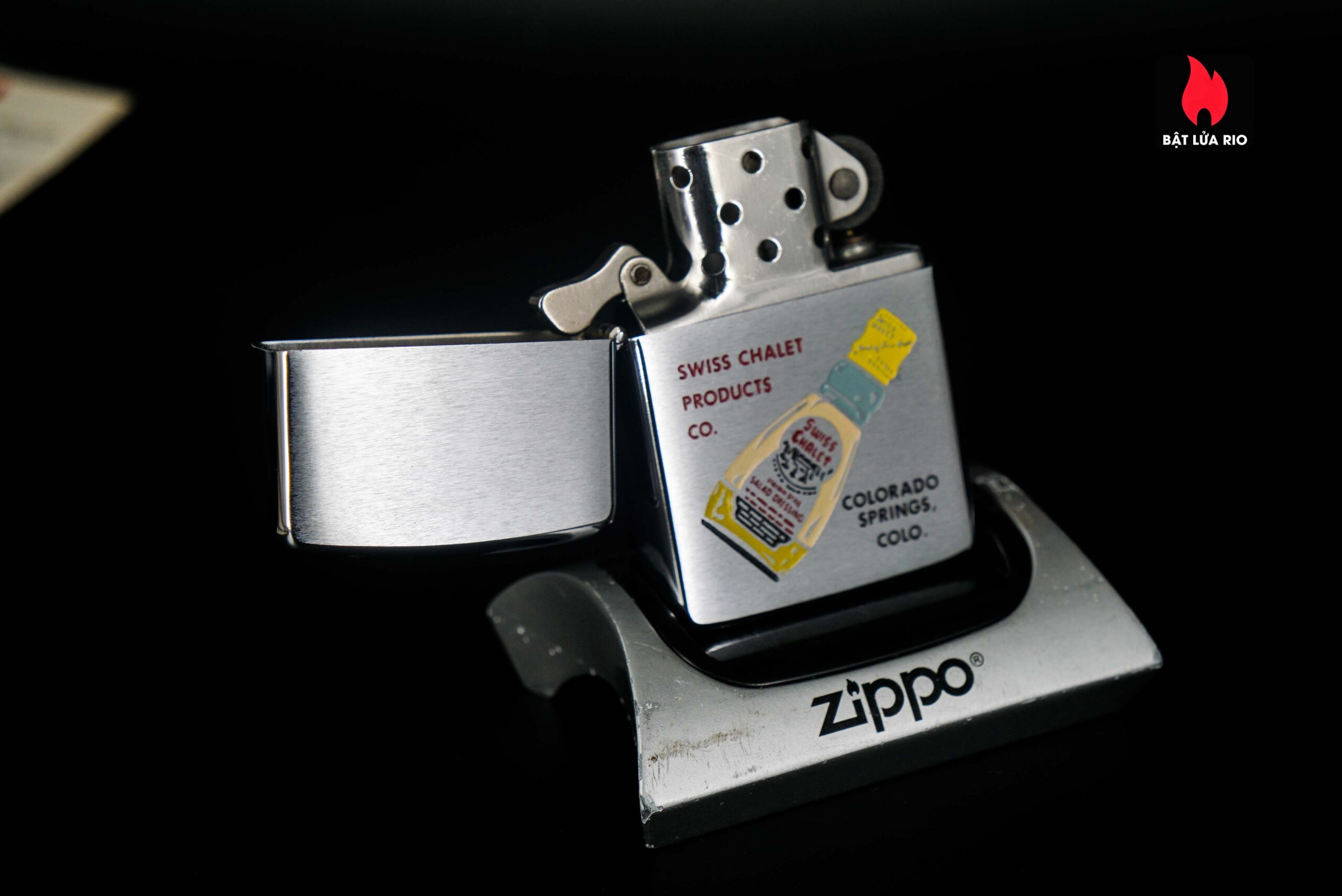 Zippo Xưa 1965 – Swiss Chalet Products Co 8