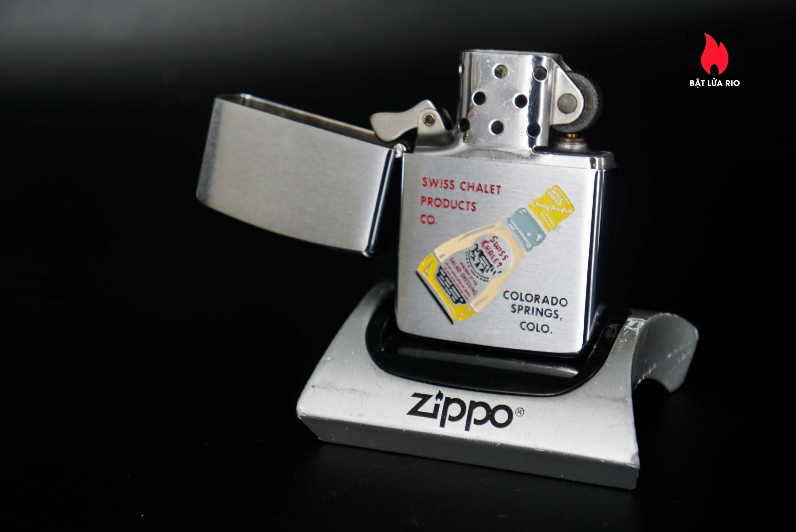Zippo Xưa 1965 – Swiss Chalet Products Co 9