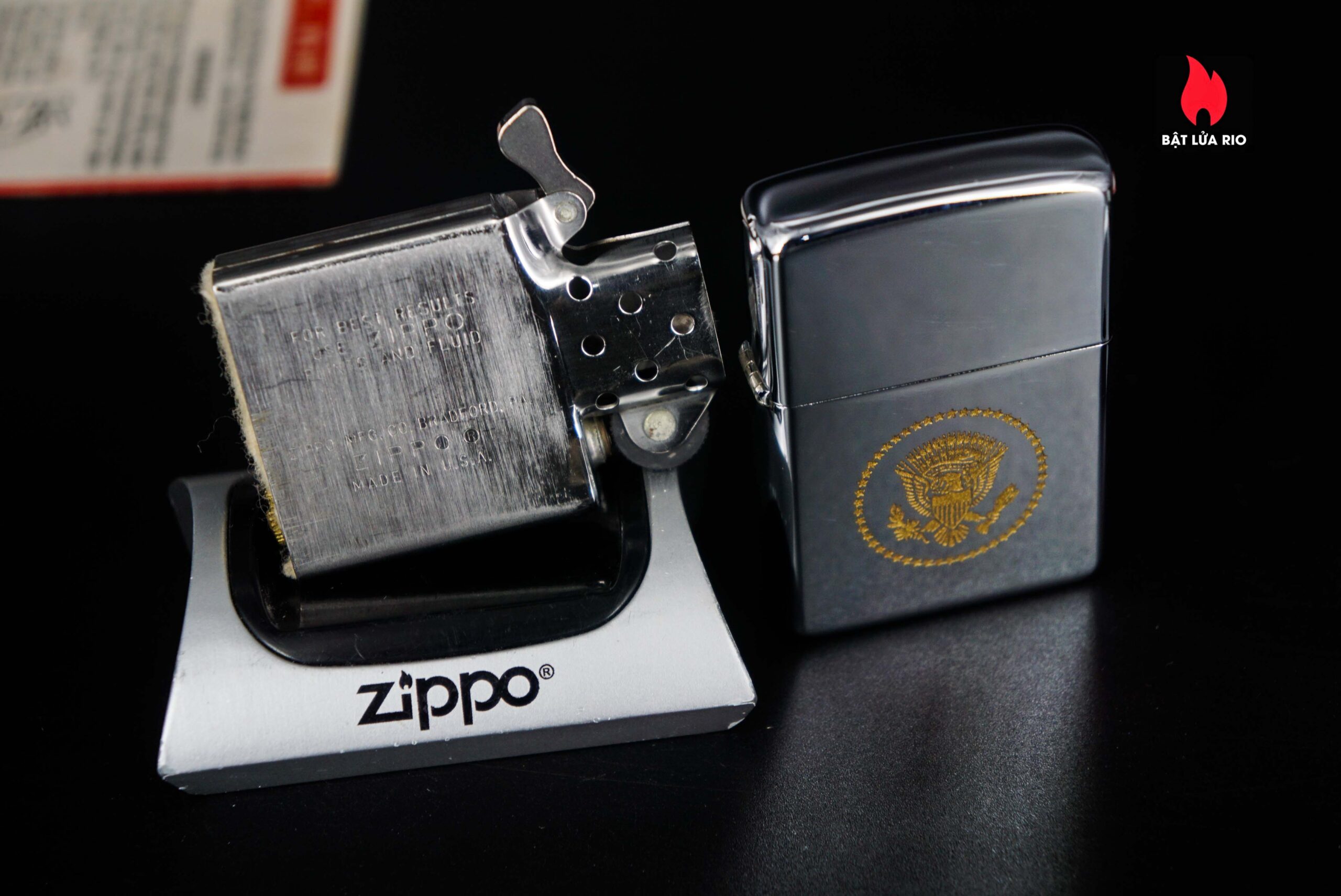 Zippo Xưa 1966 – LBJ Lyndon Baines Johnson 17 Zippo Xưa 1966 – LBJ Lyndon Baines Johnson 7