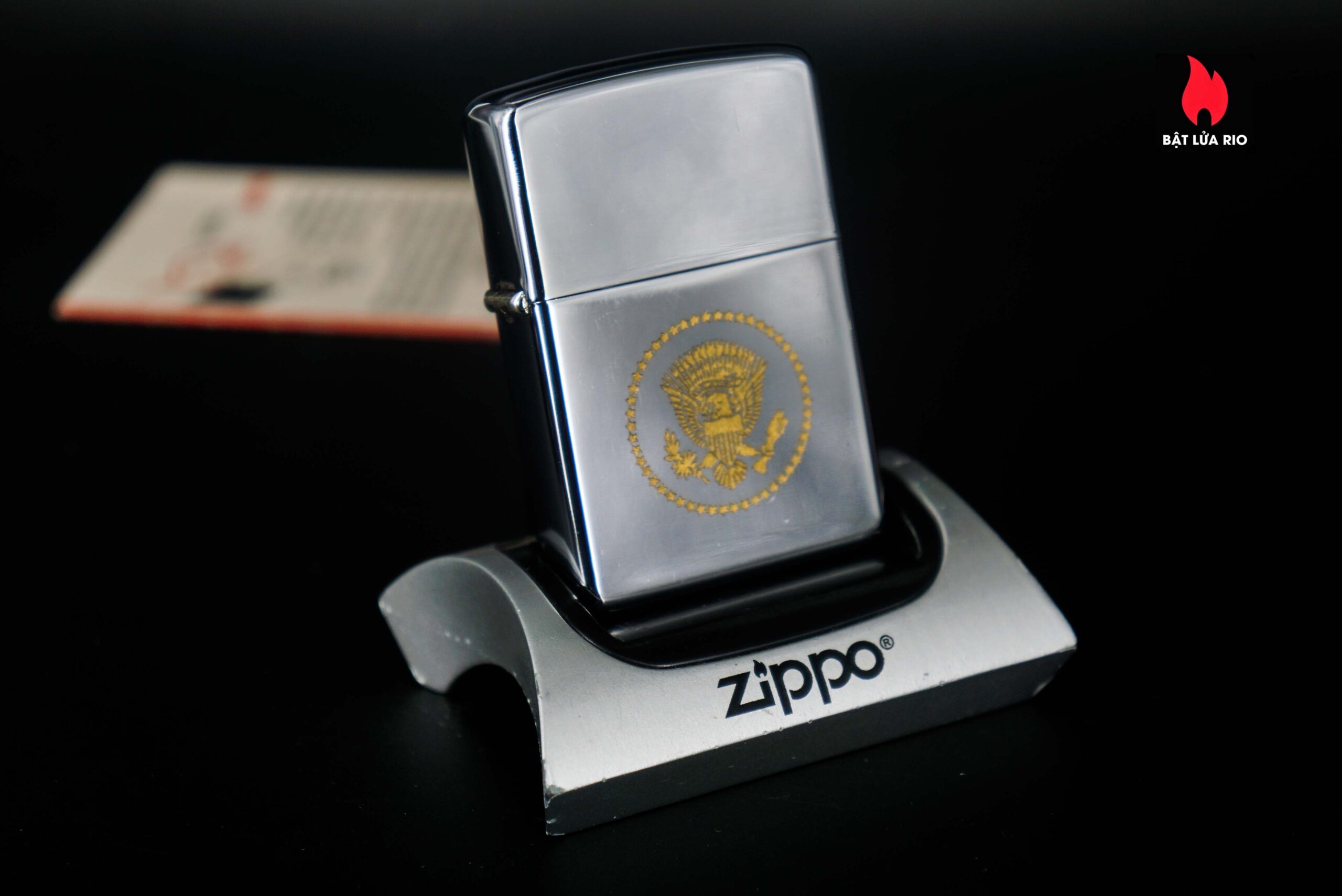 Zippo Xưa 1966 – LBJ Lyndon Baines Johnson 16 Zippo Xưa 1966 – LBJ Lyndon Baines Johnson