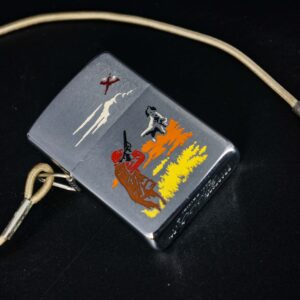 Zippo Xưa 1967 – LossProof – Hunter & Dog – Sport Serries – Cũ Xước 10