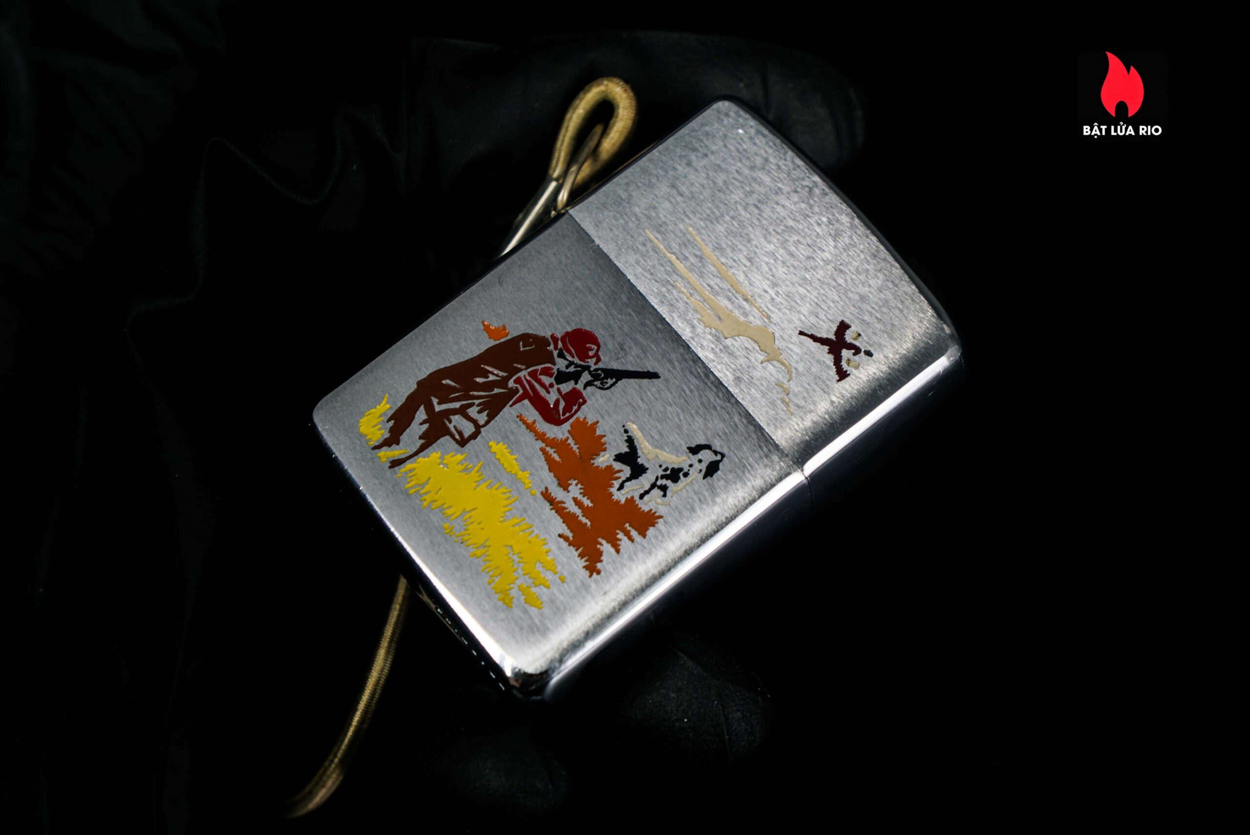 Zippo Xưa 1967 – LossProof – Hunter & Dog – Sport Serries – Cũ Xước 36 Zippo Xưa 1967 – LossProof – Hunter & Dog – Sport Serries – Cũ Xước 8