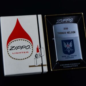 Zippo Xưa 1967 – VietNam War – SSG Thomas Nelson - Ban Me Thuot VietNam - Sư đoàn 23 Bộ binh Quân lực Việt Nam Cộng hòa 1