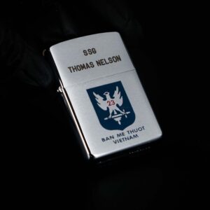Zippo Xưa 1967 – VietNam War – SSG Thomas Nelson - Ban Me Thuot VietNam - Sư đoàn 23 Bộ binh Quân lực Việt Nam Cộng hòa 10