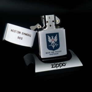 Zippo Xưa 1967 – VietNam War – SSG Thomas Nelson - Ban Me Thuot VietNam - Sư đoàn 23 Bộ binh Quân lực Việt Nam Cộng hòa 14