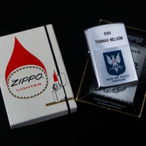 Zippo Xưa 1967 – VietNam War – SSG Thomas Nelson - Ban Me Thuot VietNam - Sư đoàn 23 Bộ binh Quân lực Việt Nam Cộng hòa 2