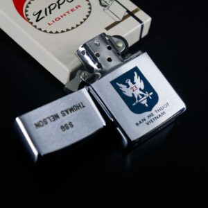 Zippo Xưa 1967 – VietNam War – SSG Thomas Nelson - Ban Me Thuot VietNam - Sư đoàn 23 Bộ binh Quân lực Việt Nam Cộng hòa 6