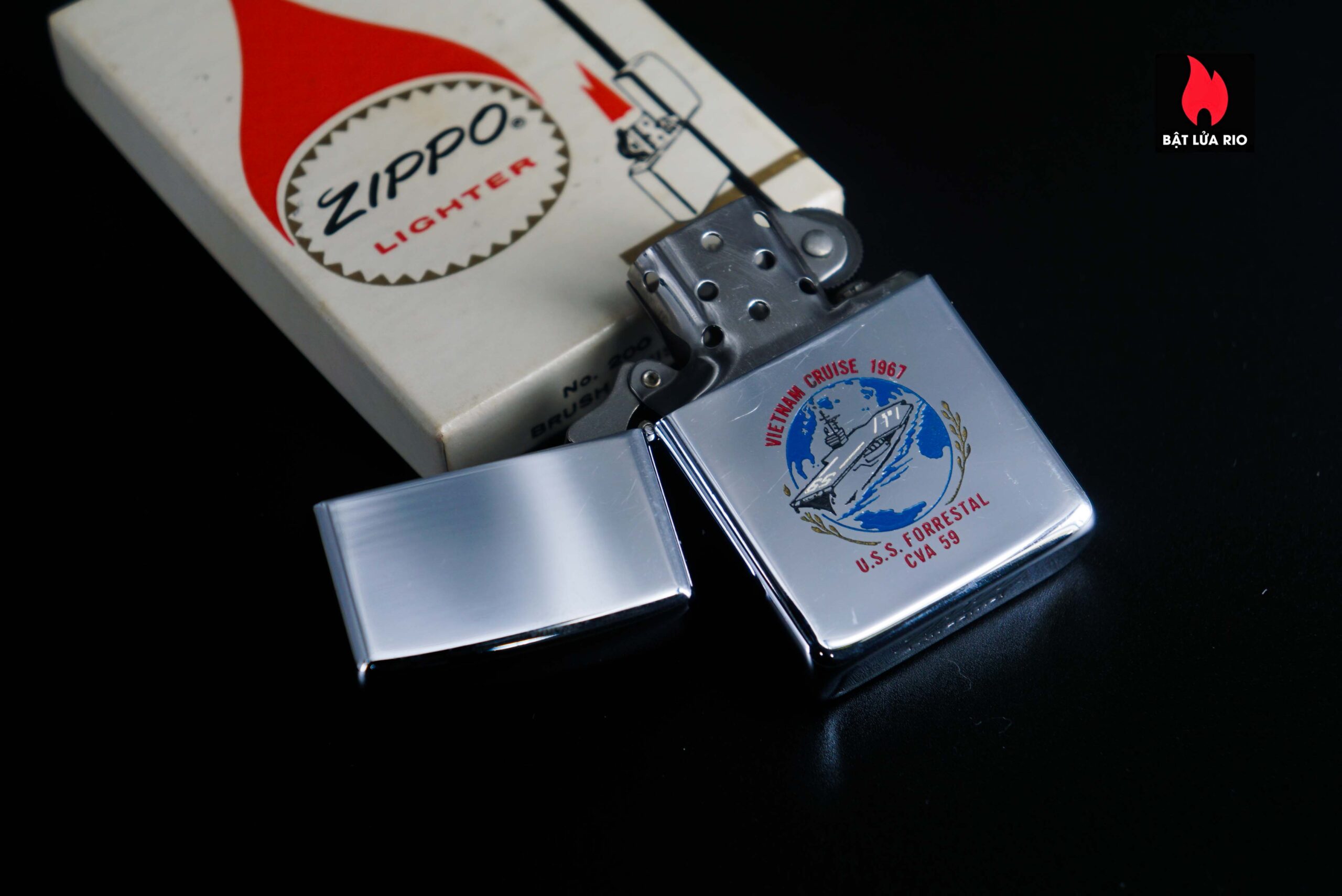 Zippo Xưa 1967 – VietNam War – VietNam Cruise 1967 – USS Forrestal CVA-59 – Tonkin Gulf 11 Zippo Xưa 1967 – VietNam War – VietNam Cruise 1967 – USS Forrestal CVA-59 – Tonkin Gulf 7