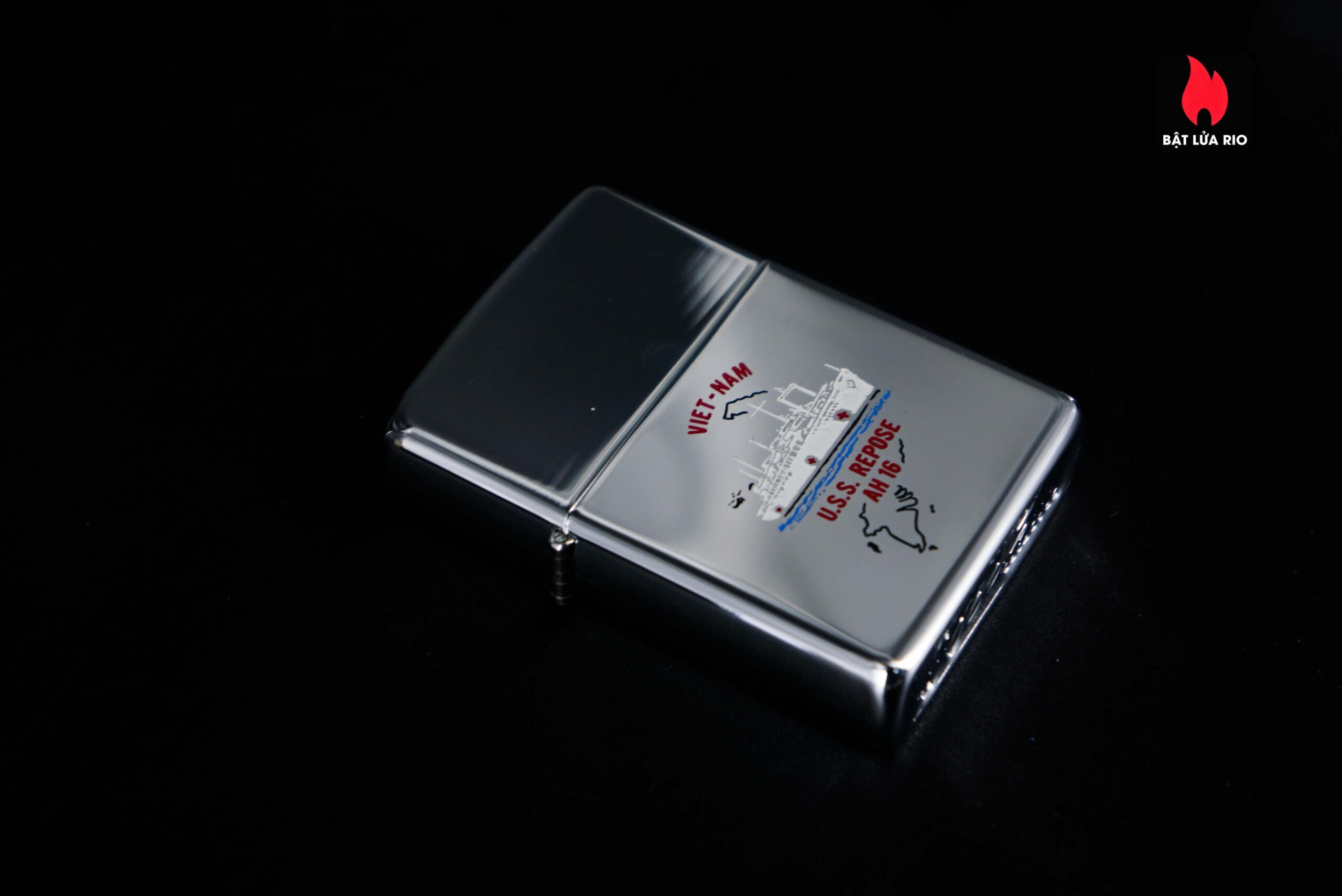 Zippo Xưa 1968 – VietNam War – USS Repose (AH-16) 7