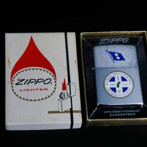 Zippo Xưa 1975 – US Naval Forces Marianas - Crossroads of the Pacific 1