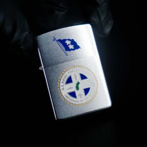 Zippo Xưa 1975 – US Naval Forces Marianas - Crossroads of the Pacific