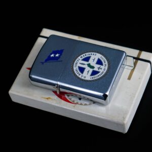 Zippo Xưa 1975 – US Naval Forces Marianas - Crossroads of the Pacific 4
