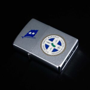 Zippo Xưa 1975 – US Naval Forces Marianas - Crossroads of the Pacific 7