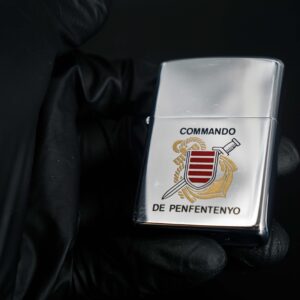 Zippo Xưa 1977 – French Navy Force Commando de Penfentenyo – Cũ Xước 13