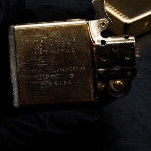 Zippo 1960s – 10K Gold Filled – #20A ROPE – Bọc Vàng 10K – Hoa Văn Sang Trọng 13