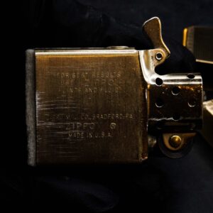 Zippo 1960s – 10K Gold Filled – #20A ROPE – Bọc Vàng 10K – Hoa Văn Sang Trọng 16