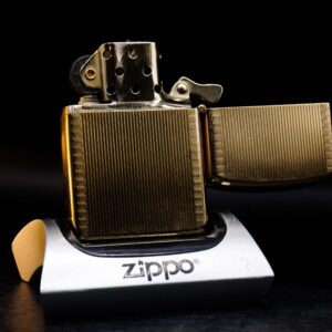 Zippo 1960s – 10K Gold Filled – #20A ROPE – Bọc Vàng 10K – Hoa Văn Sang Trọng 2