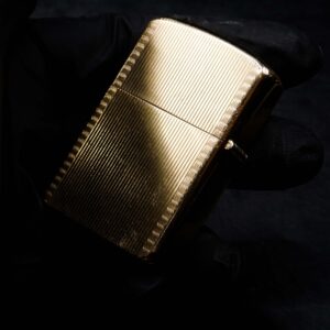 Zippo 1960s – 10K Gold Filled – #20A ROPE – Bọc Vàng 10K – Hoa Văn Sang Trọng 4