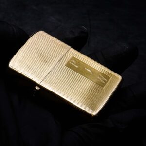 Zippo 1960s – 10K Gold Filled – #20A ROPE – Bọc Vàng 10K – Hoa Văn Sang Trọng 6