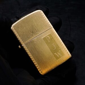 Zippo 1960s – 10K Gold Filled – #20A ROPE – Bọc Vàng 10K – Hoa Văn Sang Trọng 9