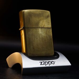 Zippo 2001 – Đồng Phôi – Solid Brass – Đồng Thô – H-01
