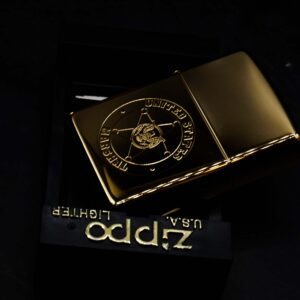 Zippo 2002 – Gold Plate – United States Marshals Service 32 Zippo 2002 – Gold Plate – United States Marshals Service 13
