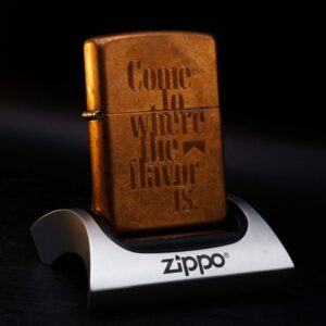 Zippo 2003 – Marlboro Copper – Come To Where The Flavor Is