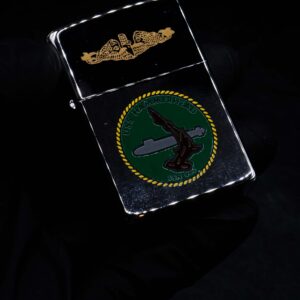 Zippo La Mã 1988 – High Polished Chrome – USS Hammerhead SSN-663 8