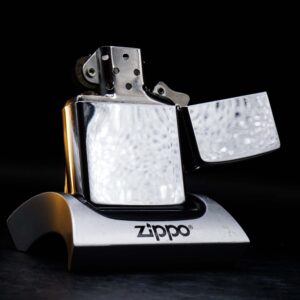 Zippo La Mã 1989 – High Polished Chrome – 2nd Armored Division - Hell on Wheels 2