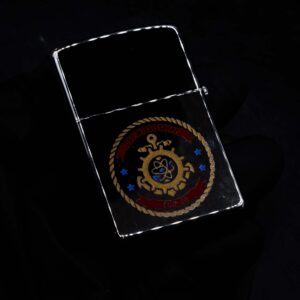 Zippo La Mã 1989 – High Polished Chrome – USS Mississippi CGN-40 10