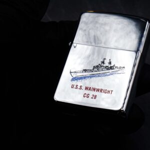 Zippo La Mã 1990 – High Polished Chrome – USS Wainwright CG-28 17 Zippo La Mã 1990 – High Polished Chrome – USS Wainwright CG-28 11
