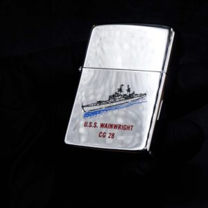 Zippo La Mã 1990 – High Polished Chrome – USS Wainwright CG-28 25 Zippo La Mã 1990 – High Polished Chrome – USS Wainwright CG-28 3