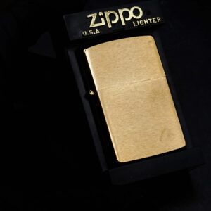 Zippo La Mã 1991 – Gold Plate – Mạ Vàng – Trơn 1