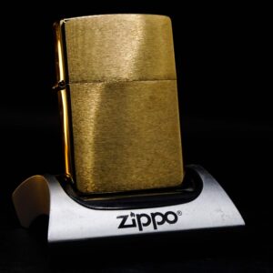 Zippo La Mã 1991 – Gold Plate – Mạ Vàng – Trơn