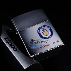 Zippo La Mã 1991 – High Polished Chrome – USS Valley Forge CG-50 15 Zippo La Mã 1991 – High Polished Chrome – USS Valley Forge CG-50 10