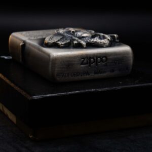 Zippo La Mã 1992 – Antique Silver – American Indian 4