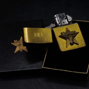 Zippo La Mã 1992 – Đồng Nguyên Khối – Marlboro Longhorns – VWR 2